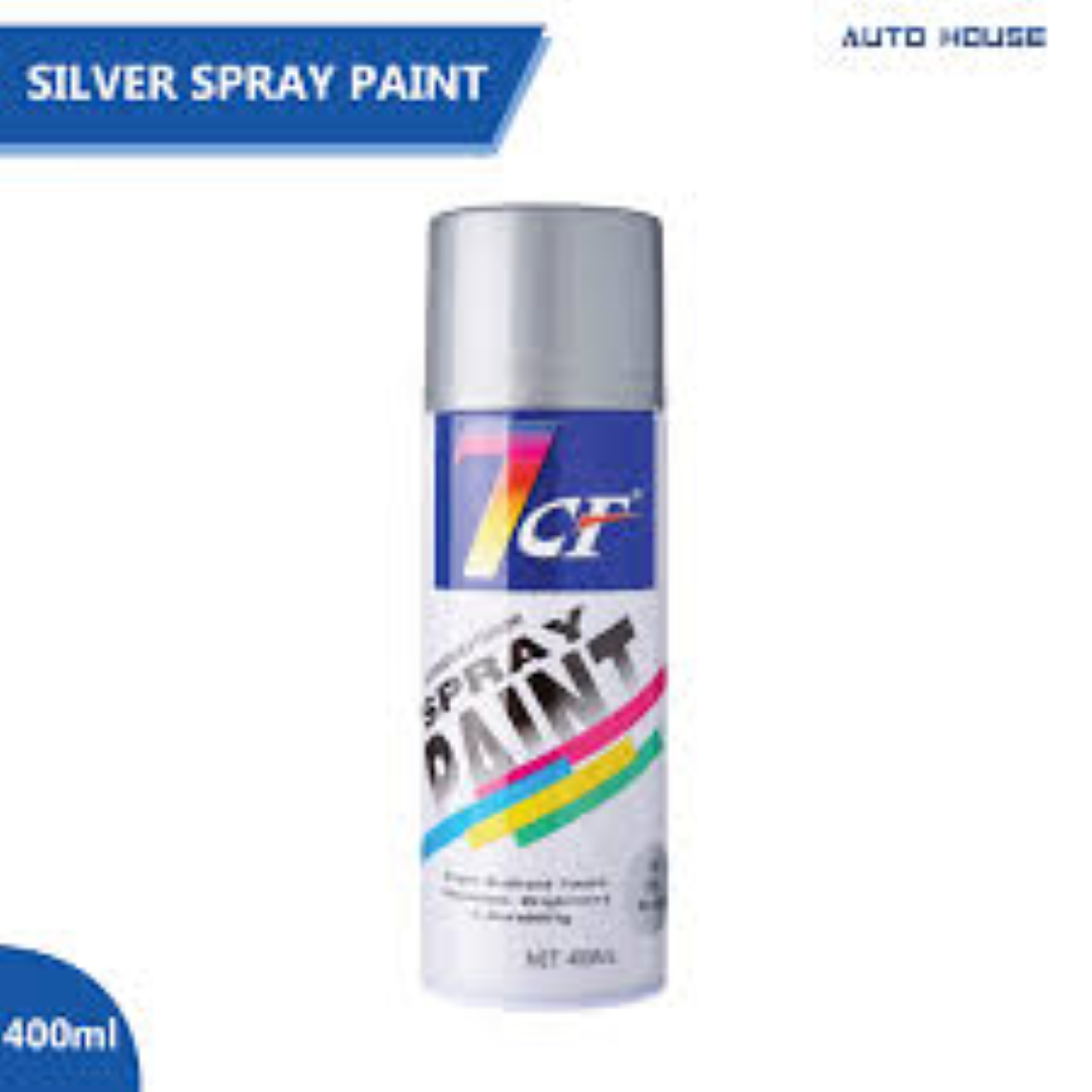 SPRAY PAINT SILVER 400ML